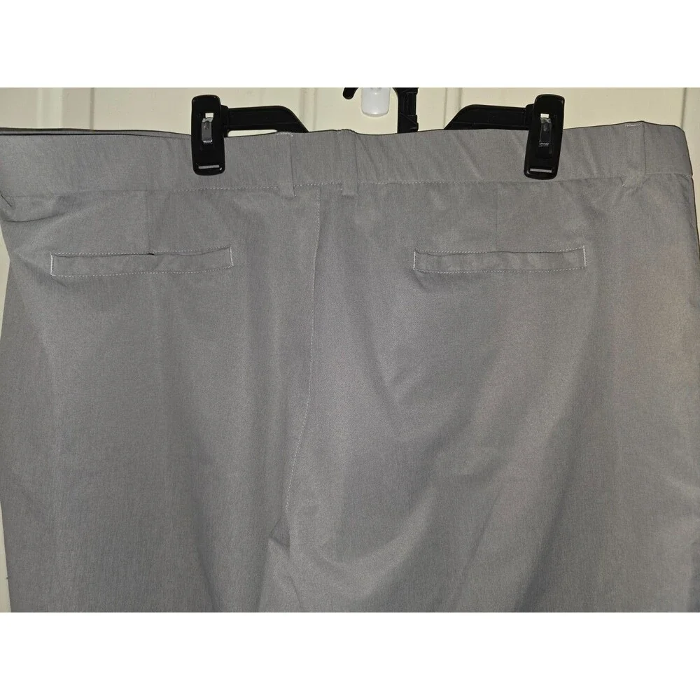 Men's Pants 42x30 Gray Performance/Dress